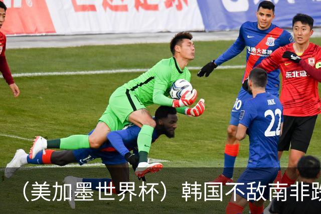 （美加墨世界杯）韩国不敌南非跌至小组第三 出线前景待定